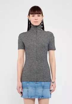 Базовая Футболка ZIP TURTLE Bite Studios, серый