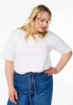 Базовая футболка Zizzi, белый