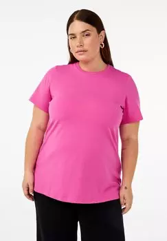 Базовая футболка Zizzi, розовый