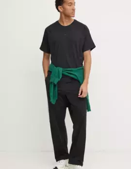 Базовая хлопковая футболка adidas Originals, черный