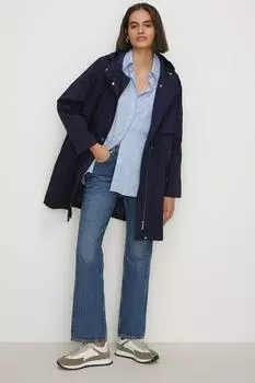 Базовая хлопковая парка Oasis, темно-синий