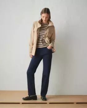 Базовая короткая женская парка с капюшоном Lloyd's, бежевый