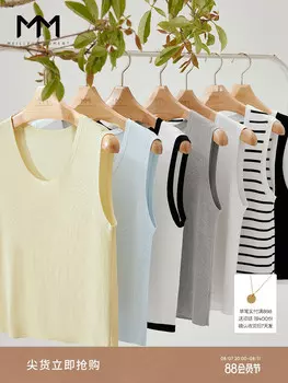 Базовая майка Mai Meng для женщин, черный