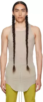 Базовая майка Rick Owens Off-White