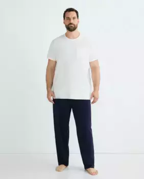 Базовая мужская футболка больших размеров с короткими рукавами из хлопка BCI Emidio Tucci, белый