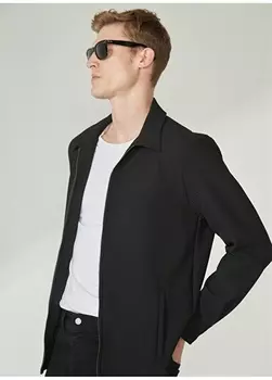 Базовая мужская смирительная куртка черного цвета Fabrika