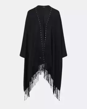 Базовая накидка с заклепками Tintoretto, черный