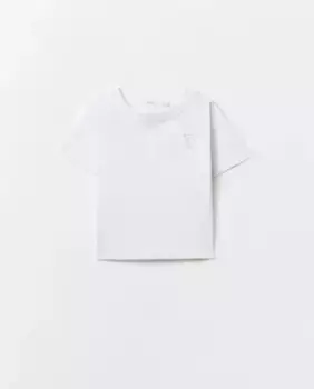 Базовая однотонная футболка Sfera, белый