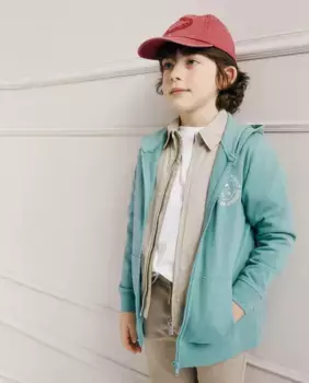 Базовая открытая толстовка Sfera, зеленый