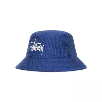 Базовая панама Stussy Grid, цвет Синий