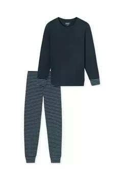 Базовая пижама uncover by SCHIESSER, темно-синий