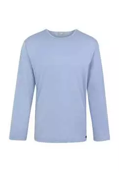 Базовая рубашка для отдыха с длинными рукавами и круглым вырезом Mey, цвет 188 ciel