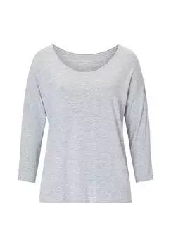 Базовая рубашка однотонных цветов BETTY & CO, цвет Light Silver Melange