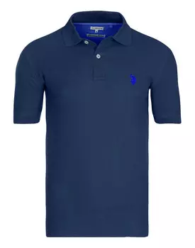 Базовая рубашка-поло U.S. Polo Assn, синий