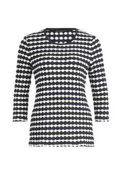 Базовая рубашка с круглым вырезом Betty Barclay, мультиколор