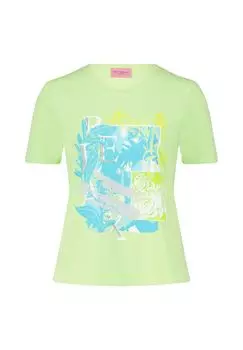 Базовая рубашка с принтом BETTY BARCLAY, цвет Patch Green Mint