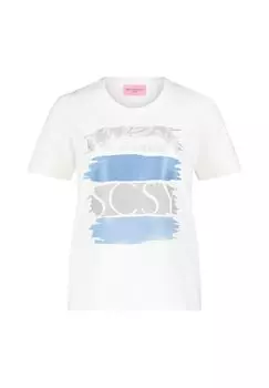 Базовая рубашка с размещением BETTY BARCLAY, цвет Patch Cream/ Blue