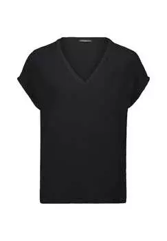 Базовая рубашка с V-образным вырезом Betty Barclay, черный
