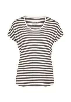 Базовая рубашка в полоску CARTOON, цвет Khaki White