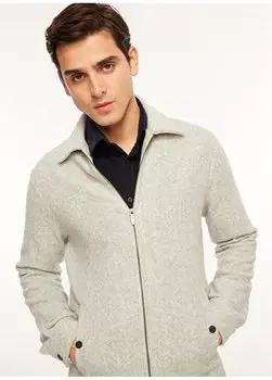 Базовая серая мужская прямая куртка F3WM-CKT117 Fabrika, серый
