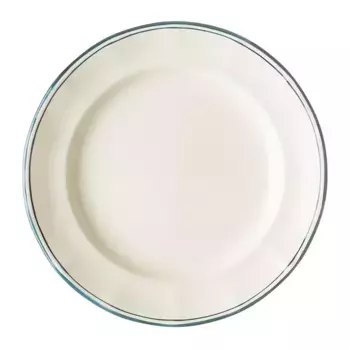 Базовая синяя десертная тарелка Очавадо La Cartuja de Sevilla, белый/синий