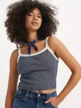 Базовая спортивная майка в рубчик Levi's, синий