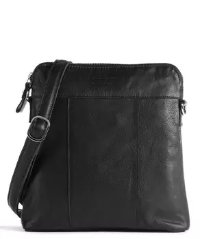 Базовая сумка через плечо из мелкозернистой яловой кожи. Still Nordic, черный