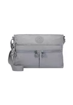 Базовая сумка через плечо New Angie 27,5 см kipling, цвет Grey Gris