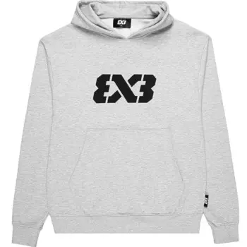 Базовая толстовка 3x3, светло-серый