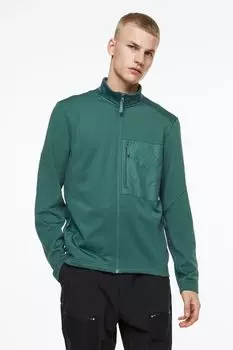 Базовая толстовка H&amp;M, темно-зеленый