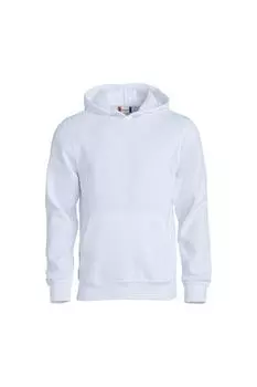 Базовая толстовка с капюшоном Clique, белый