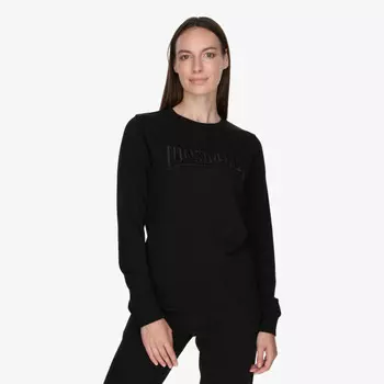 Базовая толстовка с круглым вырезом Lonsdale, черный