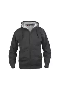 Базовая толстовка с молнией во всю длину Clique, серый