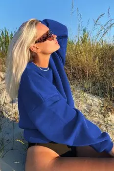 Базовая толстовка Saks с круглым вырезом MG1559 MADMEXT