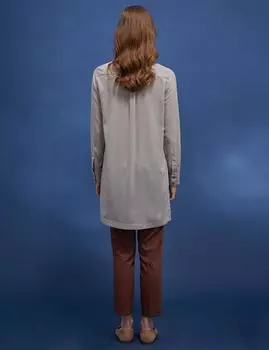 Базовая туника Затхлый зеленый Kayra