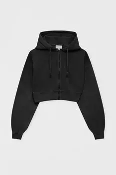 Базовая укороченная толстовка с молнией PULL&amp;BEAR