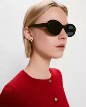 Базовая вязаная женский кардиган с круглым вырезом Easy Wear, красный