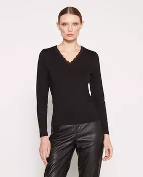 Базовая женская футболка Escorpion, черный