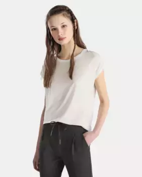 Базовая женская футболка с коротким рукавом Vero Moda, белый