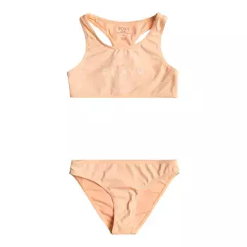 Базовое детское укороченное бикини Active Roxy, цвет Naranjita