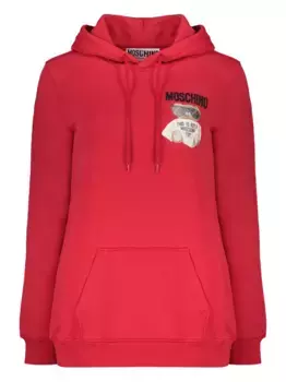 Базовое худи Moschino, красный