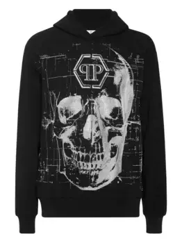 Базовое худи Philipp Plein, черный