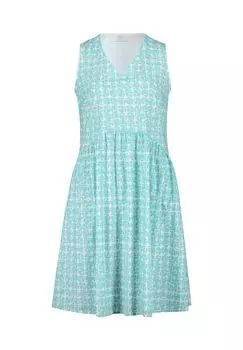 Базовое платье без рукавов Vera Mont, цвет White Petrol