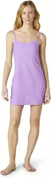 Базовое платье Spacedye Beyond Yoga, цвет Crisp Lavender Heather