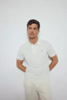 Базовое поло Pedro del Hierro, светло-серый