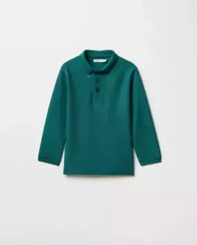 Базовое поло Sfera, темно-зеленый