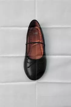 Базовые балетки ZARA, черный