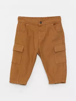 Базовые брюки для маленьких мальчиков с эластичной резинкой на талии LCW baby, горчично-желтый