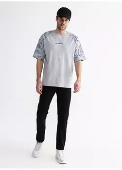 Базовые черные мужские джинсовые брюки с нормальной талией и прямыми штанинами Black On Black