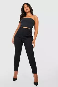 Базовые джеггинсы Plus Rachel boohoo, черный